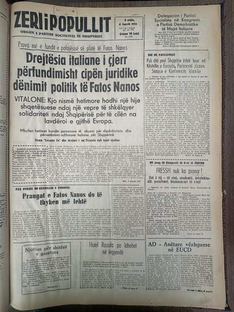 Zëri i Popullit 1995-07-06